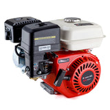 BAUMR-AG 7HP Petrol Stationary Engine OHV 4-Stroke Horizontal Shaft Replacement Motor
