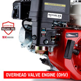 BAUMR-AG 13HP Petrol Stationary Engine OHV 4 Stroke Horizontal Shaft Electric Start Motor