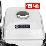 BAUMR-AG 13HP Petrol Stationary Engine OHV 4 Stroke Horizontal Shaft Electric Start Motor - Low Angle