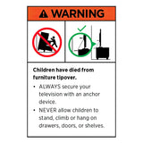 Oikiture TV Cabinet Entertainment Unit Stand RGB LED Oak 180cm - Side View