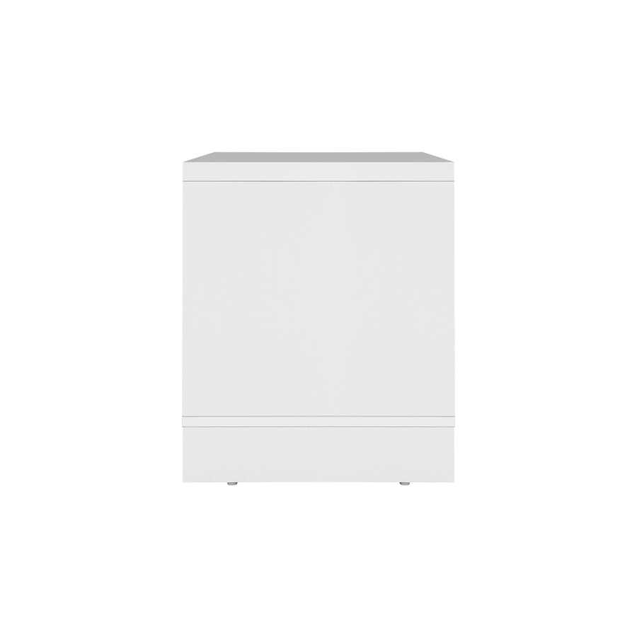 Oikiture TV Stand Cabinet Entertainment Unit 160CM White