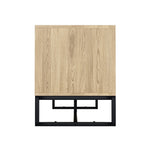 Oikiture TV Stand Cabinet Entertainment Unit Storage Drawer Shelf 160cm Oak