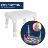 Evekare Deluxe Bathroom Step - 45-Degree Angle