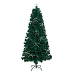 Tinseltown LED Christmas Tree 1.8M 6FT Fibre-optics Warm Lights