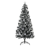 Tinseltown Christmas Tree 1.8M 6FT Snowflakes Green with LED lights