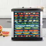 Devanti 10 Trays Food Dehydrator - Low Angle