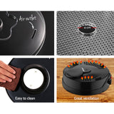 Devanti 5-Tray Black Food Dehydrator for Fruits, Veggies, and Jerky