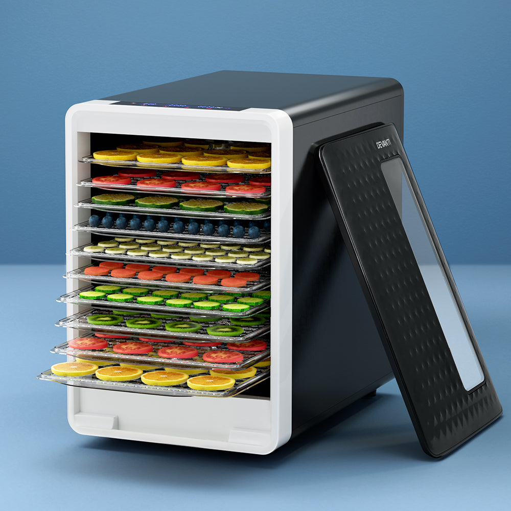 Devanti 10-Tray Premium Food Dehydrator for Healthy Snacks