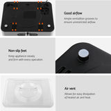 Devanti Stainless Steel 5-Tray Food Dehydrator with Adjustable Thermostat - Rear View