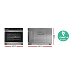 Devanti 6 Trays Food Dehydrator Stainless Steel Tray, image 2