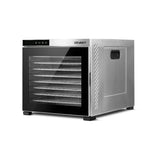 Devanti 10 Trays Food Dehydrator Stainless Steel Tray, image 3