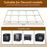 Devanti 304 Stainless Steel Hanging Rack Accessory for Food Dehydrator - Rear View