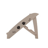 i.Pet Dog Ramp Steps For Bed Sofa Car Pet Stairs Ladder Portable Foldable Beige - Top-Down View