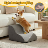 i.Pet Dog Ramp 2 Steps For Small Dogs Bed Sofa Car Foam Non-Slip Pet Cat Stairs - Top-Down View