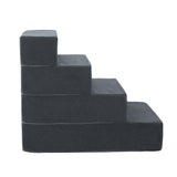 i.Pet Dog Ramp Foam Dog Cover Stairs Portable Cat Ladder For Sofa Bed 4 Steps - Side View