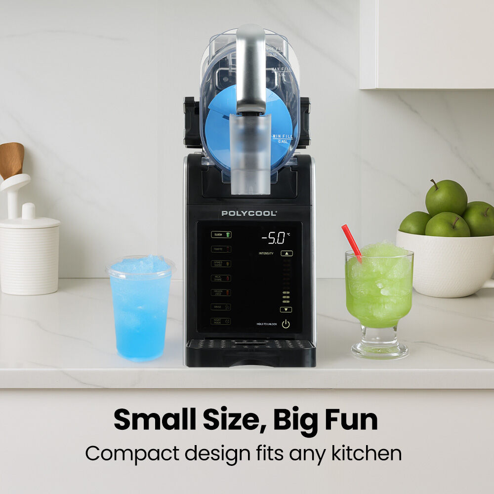 POLYCOOL 3L Slushie Frozen Drink Maker, Home Slush Machine, Fast Chilling, Easy Digital Controls