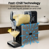POLYCOOL 3L Slushie Frozen Drink Maker, Home Slush Machine, Fast Chilling, Easy Digital Controls