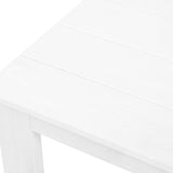Gardeon Coffee Side Table Wooden Desk Outdoor Furniture Camping Garden White - 45-Degree Angle