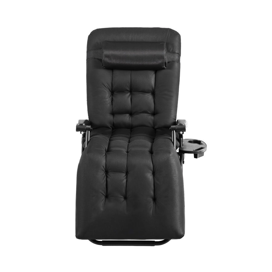 Gardeon Sun Lounge Lounger Folding Camping Zero Gravity Chair Outdoor Furniture, image 3