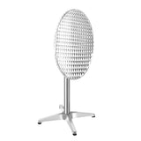 Gardeon Set of 2 Outdoor Bar Table Aluminium Round 70/110CM - Top-Down View