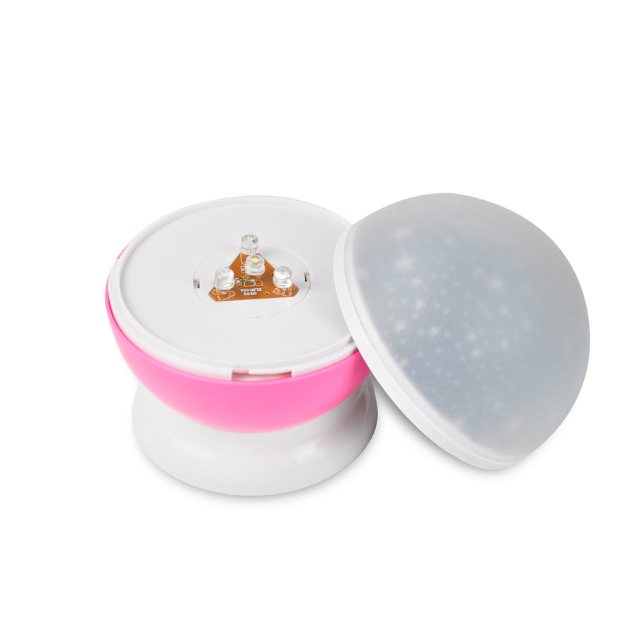 Star Moon Sky Starry Night Projector Light Lamp For Kids Bedroom Pink