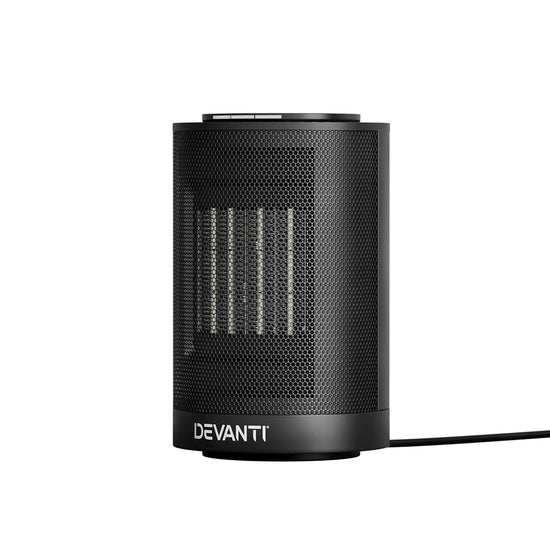 Devanti Portable 1200W Oscillating Electric Fan Heater