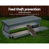 Giantz Chicken Feeder 5KG Automatic Auto - Top-Down View