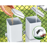 Giantz Chicken Feeder 4L Water Dispenser Automatic Waterer - 45-Degree Angle