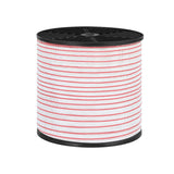 Giantz Electric Fence Tape Polytape 400M Electric Fence Wire Red White - Side View