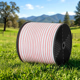 Giantz Electric Fence Tape Polytape 400M Electric Fence Wire Red White - Rear View