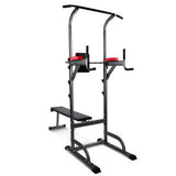 Everfit Weight Bench Chin Up Bar Bench Press Home Gym 380kg Capacity - Low Angle