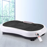 Everfit Vibration Machine Platform Vibrator Resistance Rope Home Fitness White - Low Angle