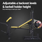 Everfit  Weight Bench 14in1 Press Multi-Station Fitness Home Gym Equipment - 45-Degree Angle