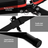 Everfit Weight Bench Adjustable FID Bench Press Home Gym 150kg Capacity - Low Angle