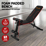 Everfit Weight Bench Adjustable FID Bench Press Home Gym 150kg Capacity - Extra Image