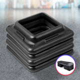 Everfit 4X Aerobic Step Riser Exercise Stepper Block Gym Home Fitness - Close-Up Angle