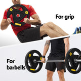 Everfit Weight Plates Standard 25kg Dumbbells Barbells Plate Weight Lifting Home Gym - 45-Degree Angle