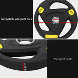 Everfit Weight Plates Standard 25kg Dumbbells Barbells Plate Weight Lifting Home Gym - Rear View