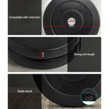 Everfit Weight Plates Standard 2X 10kg Barbell Plate Weight Lifting - 45-Degree Angle