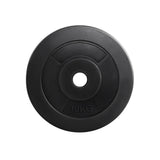 Everfit 40kg Barbell Weight Plates Standard Home Gym Press Fitness Exercise - Front View