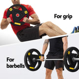 Everfit Weight Plates Standard 25kgx2 Dumbbells Barbells Plate Weight Lifting Home Gym - Rear View