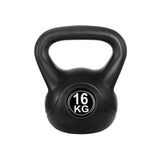 Everfit 16kg Kettlebell Set Weight Lifting Bench Dumbbells Kettle Bell Gym Home - Side View