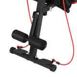 Everfit Weight Bench Adjustable Preacher Curl Bench Press Dumbbell Stool 260kg - Top-Down View
