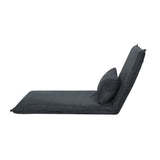 Artiss Floor Sofa Bed Lounge Couch Recliner Chair Folding Foam Camping Bed - Side View