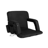 Artiss Lounge Sofa Bed With Armrest Heated Floor Recliner Futon Couch Folding Chair Cushion - Close-Up Angle