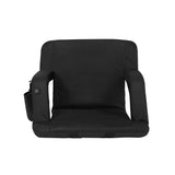 Artiss Lounge Sofa Bed With Armrest Heated Floor Recliner Futon Couch Folding Chair Cushion - Side View