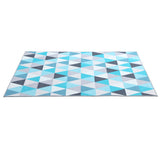 Artiss Rug 200x290cm Area Rug Large Carpet Soft Short Pile Modern Tria - Side View