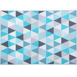 Artiss Rug 200x290cm Area Rug Large Carpet Soft Short Pile Modern Tria - Low Angle