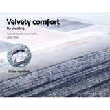 Artiss Rug 160x230cm Area Rug Large Carpet Soft Short Pile Modern Oblo - 45-Degree Angle
