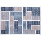 Artiss Rug 160x230cm Area Rug Large Carpet Soft Short Pile Modern Oblo - Low Angle